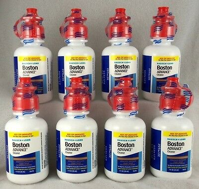 Bausch Lomb Boston Advance Cleaner Dated February 2023 - 8 Bottles (30 Ml.) Each