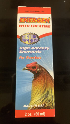 Energen Extrastrength W Creatine For Rooster Energetic Alta Potencia Gallos