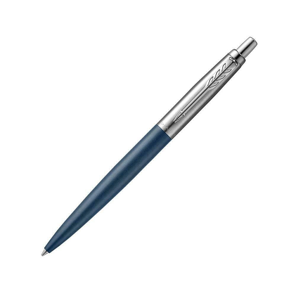 Parker Jotter Xl Ballpoint Pen, Light Blue And Stainless, Brand New, Blue Ink