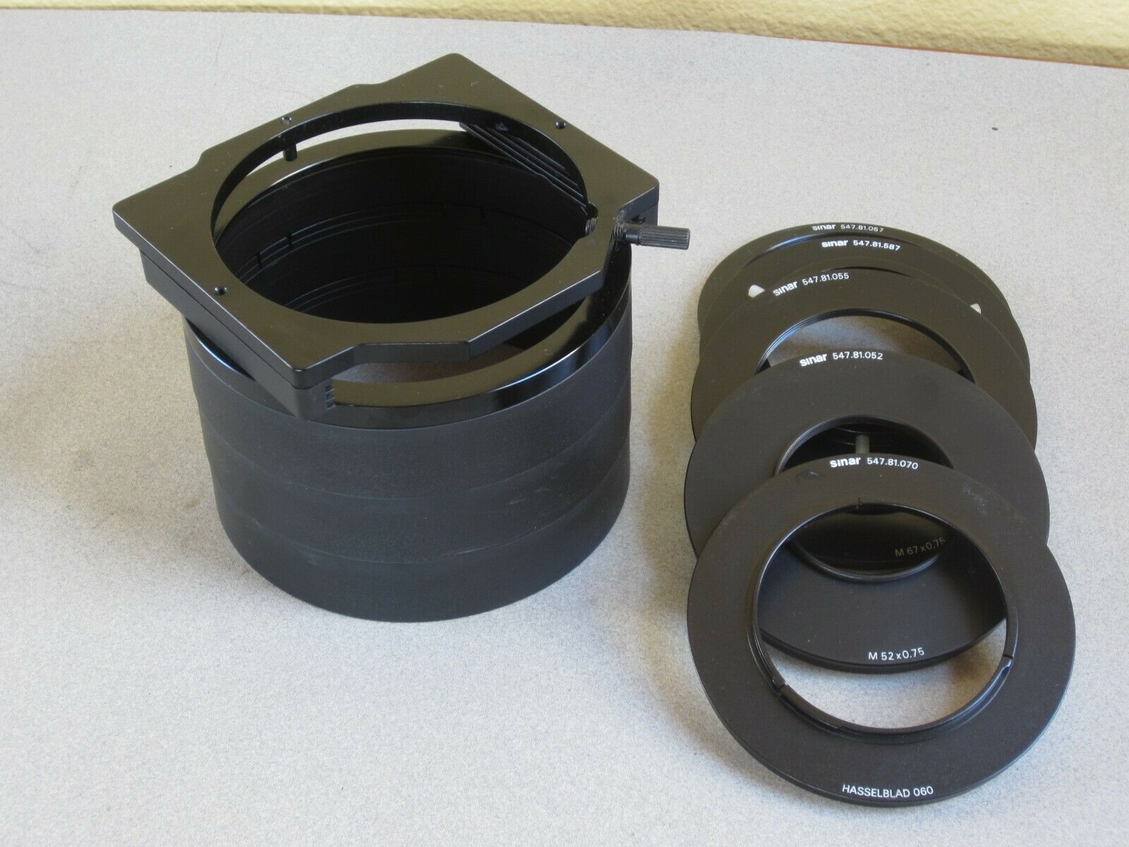 Sinar Pro Lens Shade System For Large Format 4x5 8x10 Deardorff Wista Linhof Toy