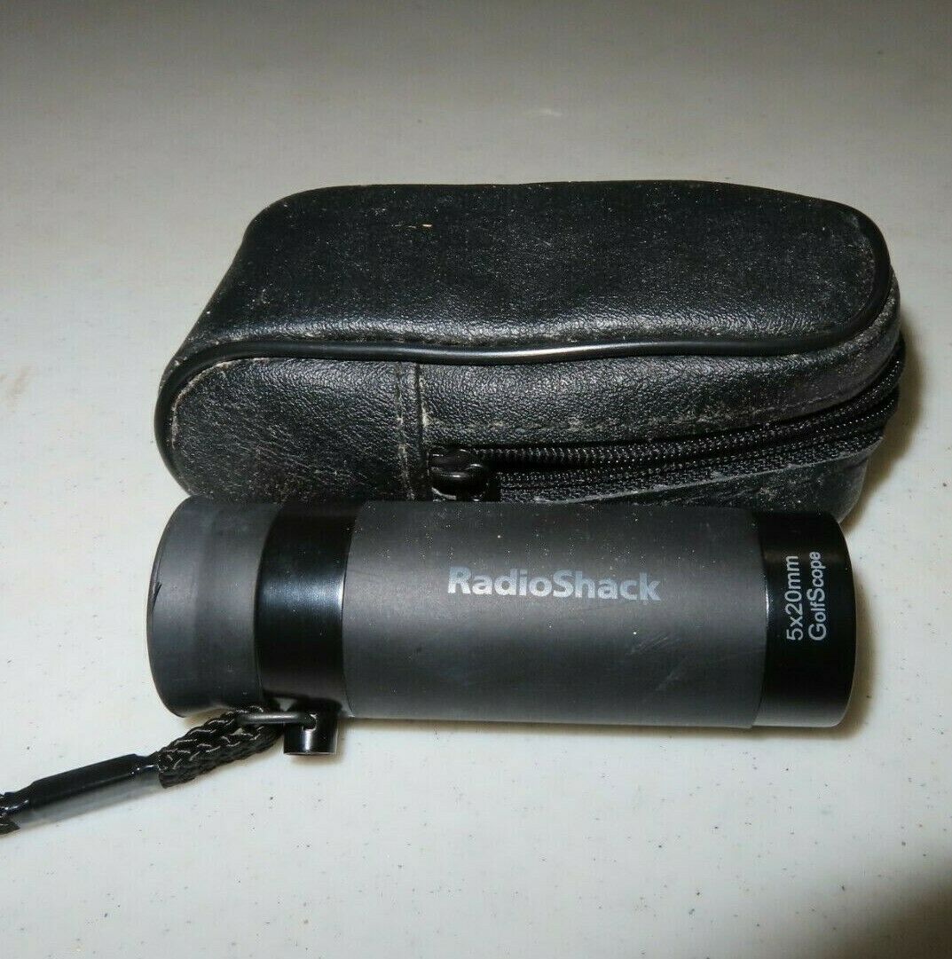 Radio Shack Golfscope With Case, Golf Scope