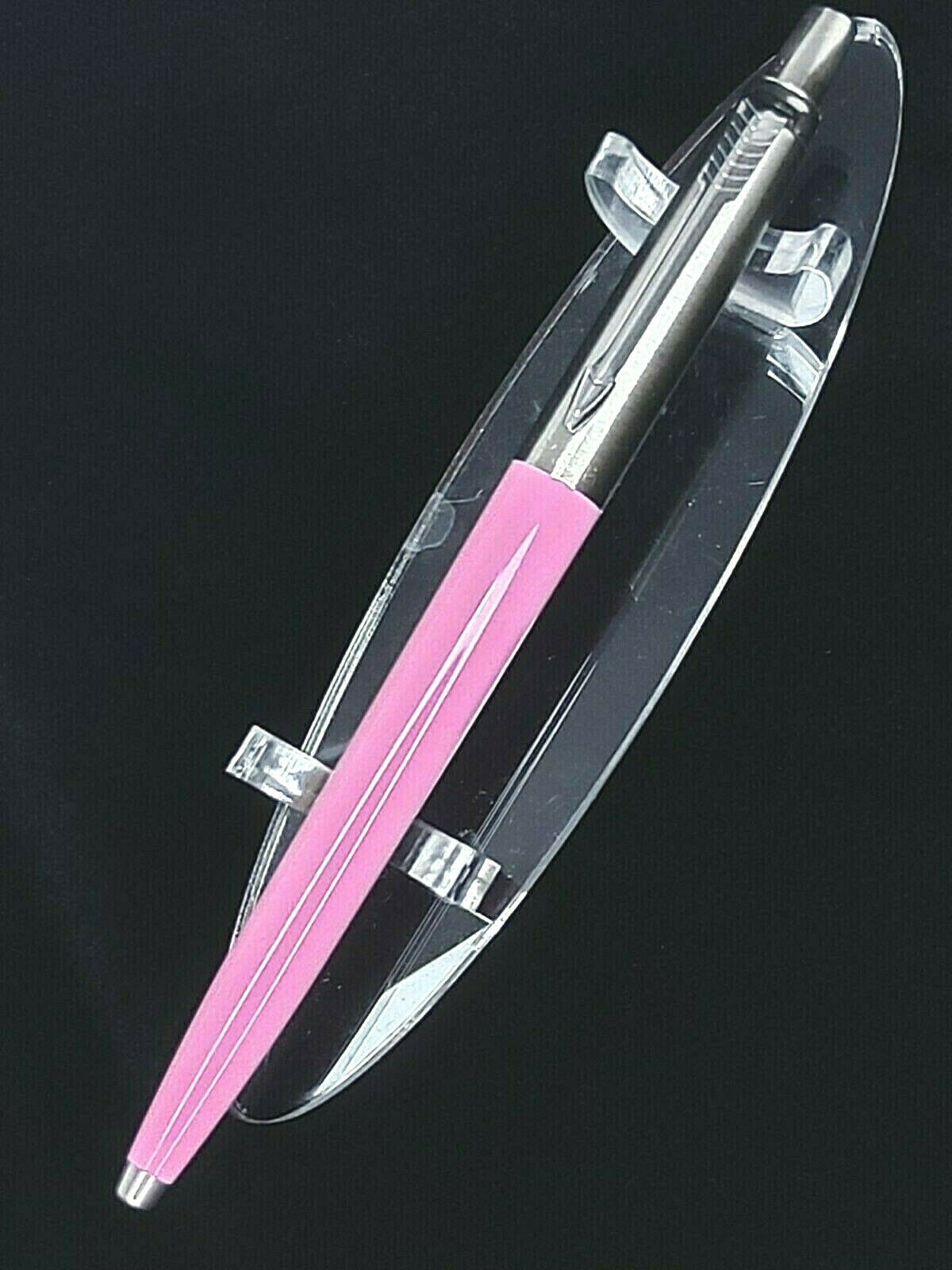 Parker Jotter Ballpoint Pen Special Edition Pink & Stainless [ France}  New