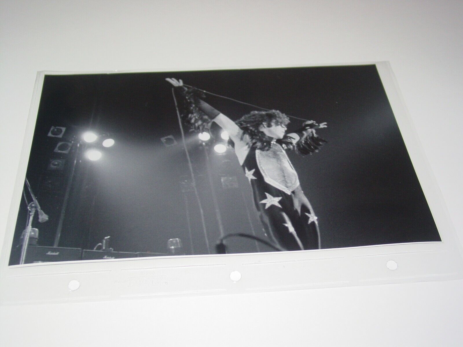 Kiss 8x12 Photo Paul Stanley  Live Concert Dressed To Kill Album Tour 1975 #13