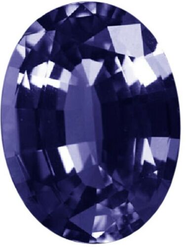 Natural Fine Blue Purple Iolite - Oval - India - Aaa Grade - Tanzanite Color