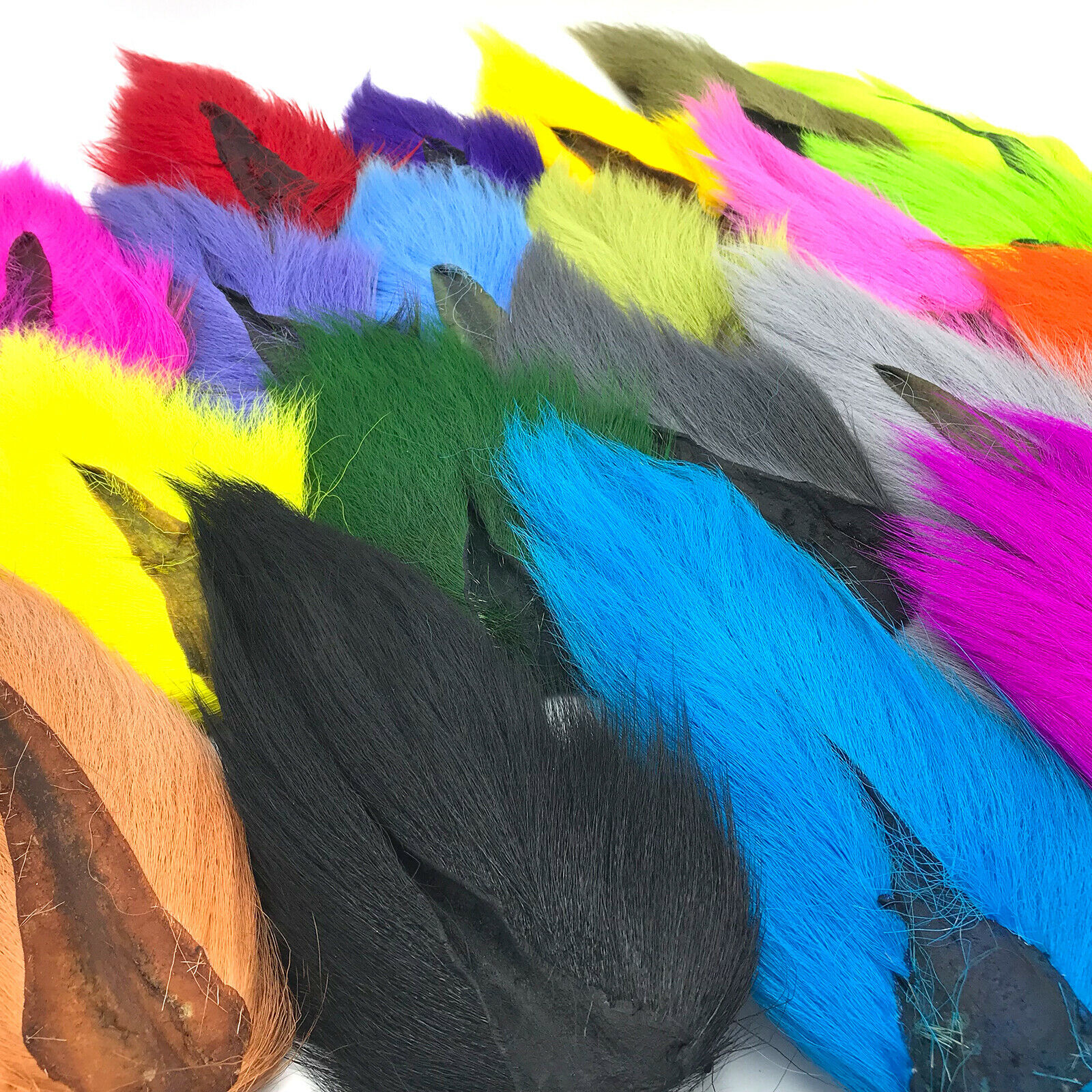 Hareline Large Northern Bucktail - Fly Tying Jigs Teasers Lures Deer Tail Hair