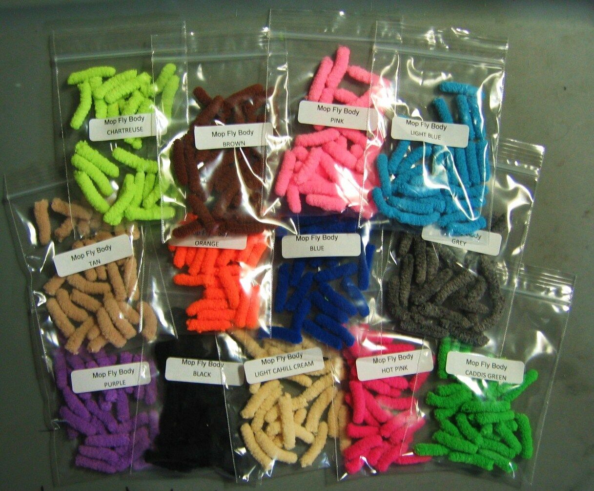 24 Mop Fly Bodies>20 Color Choices>the Mop Fly>combine Shipping