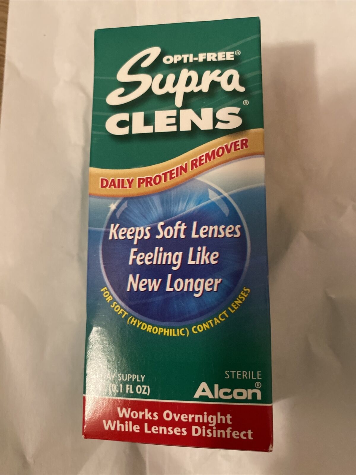 Alcon Opti-free Supra Clens Daily Protein Remover Exp 09/21 (discontinued) (1)