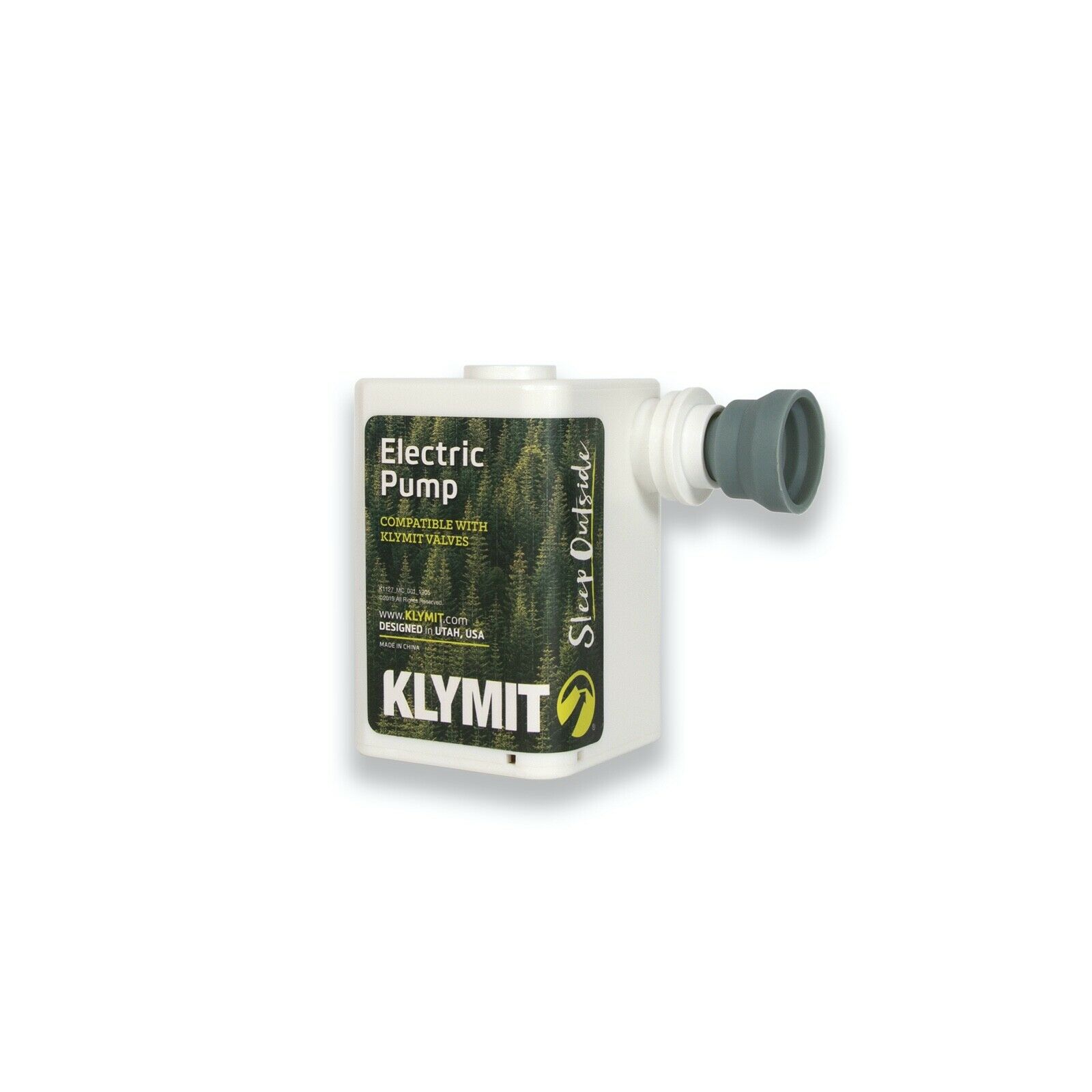 Klymit Electric Air Pump Usb Rechargeable For Camping Sleeping Pads - Brand New