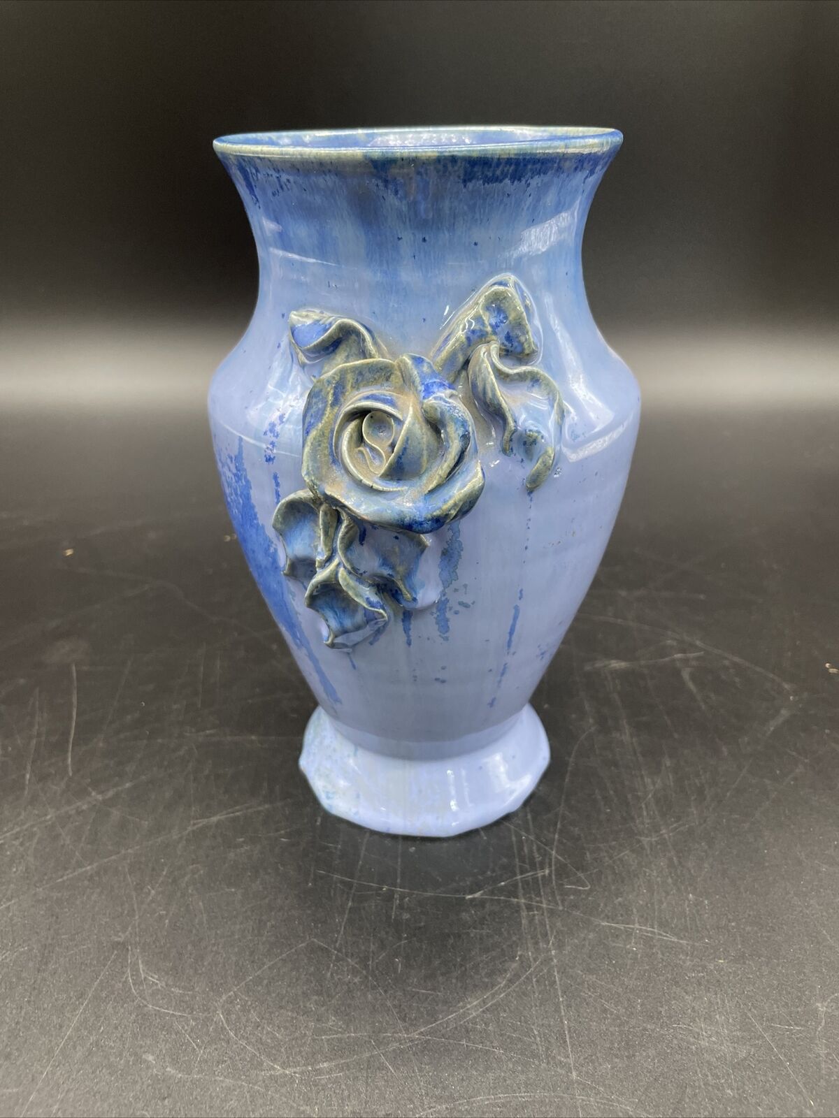 Rare Fulper Applied Flower Vase