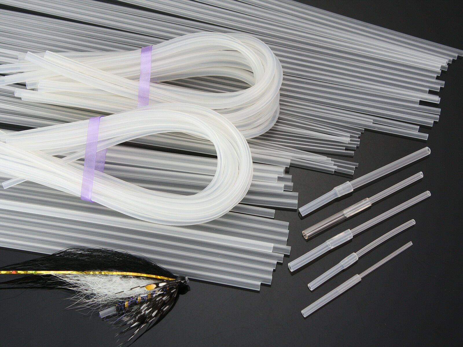 Plastic Tube Kit: Tubefly System Assortment Fly Tying Material,c601
