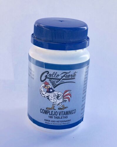 Gallo Fuerte Complejo Vitaminico/multivitamin For Poultry/gamebird Supplement