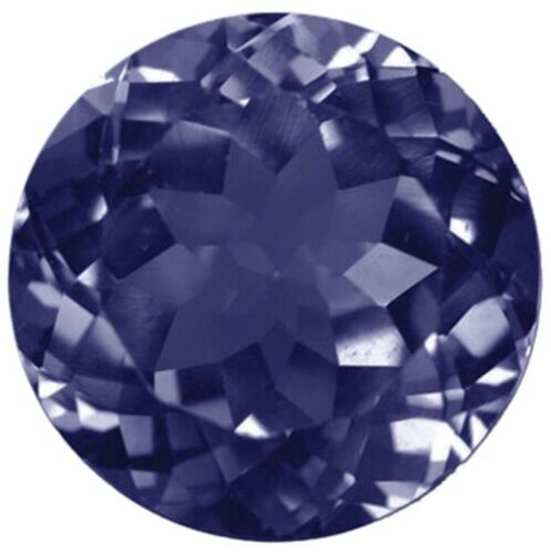 Natural Fine Blue Purple Iolite - Round - India - Aaa Grade - Tanzanite Color