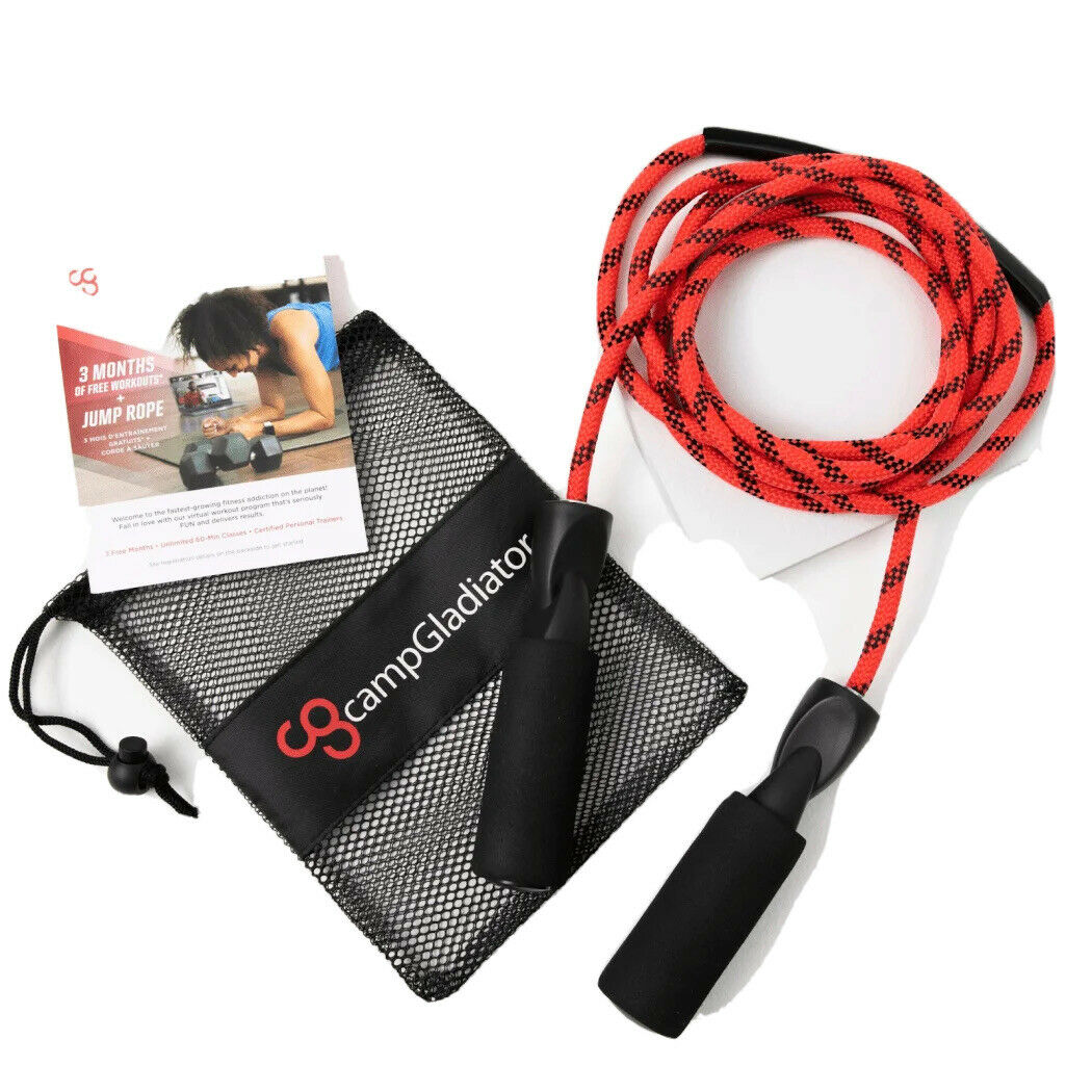 Camp Gladiator Jump Rope With 3 Month Subscription