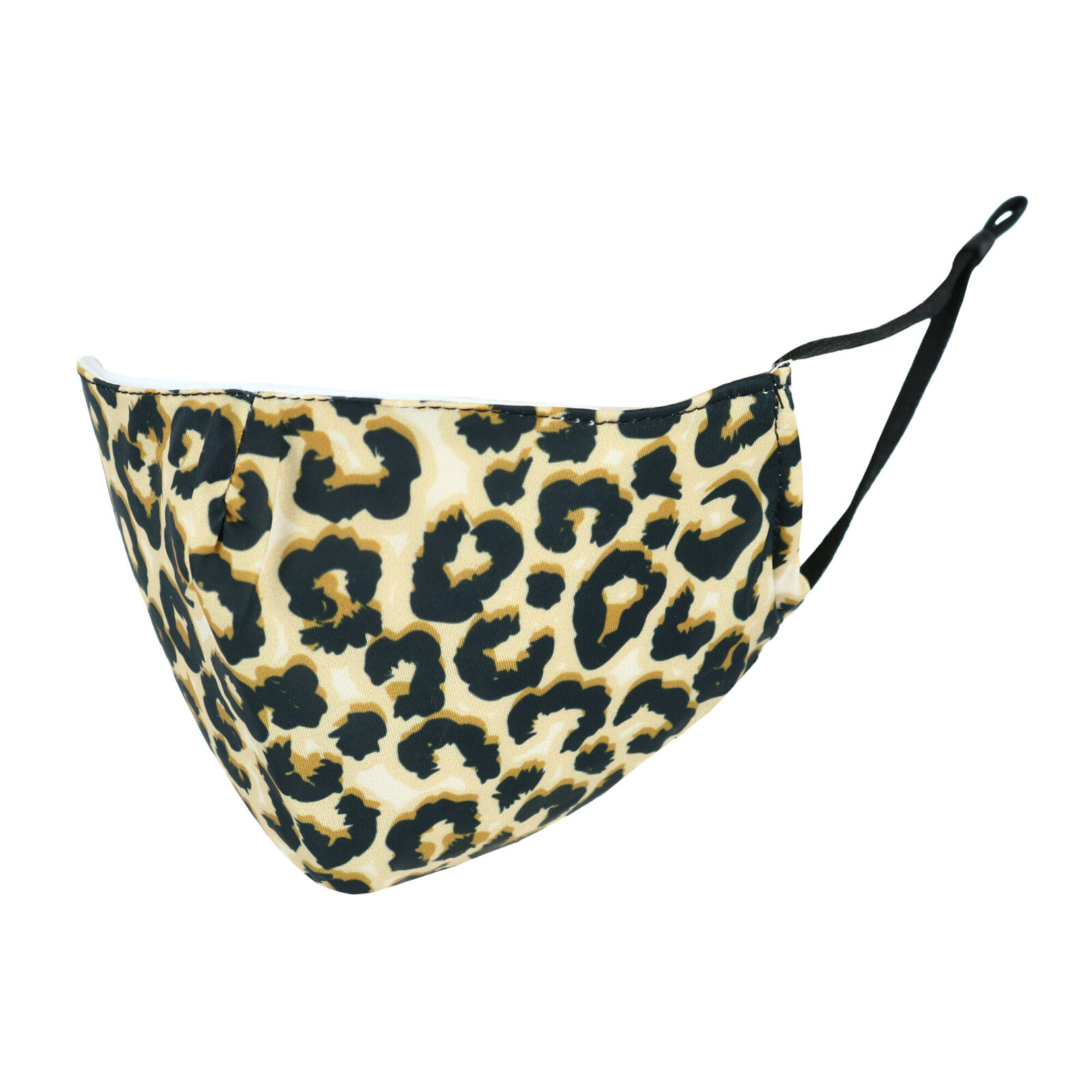 New Care Cover Adult Leopard Print Protective Face Mask With Built-in Filter