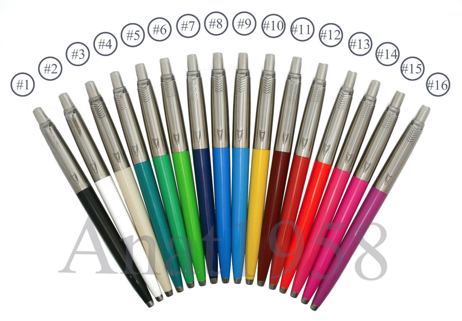 Parker Jotter Ballpoint Pens 16 Available Colors (bulk Options In Description)