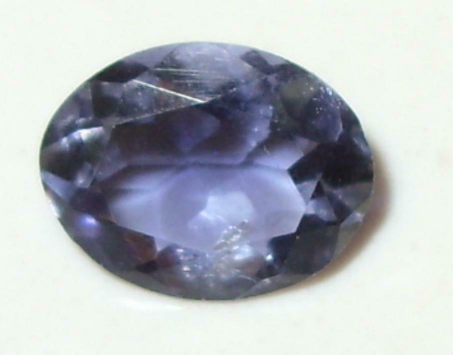 1.24ct Beautiful Natural Blue Purple Zambian Iolite Oval 9x7mm Wow *$1nr*