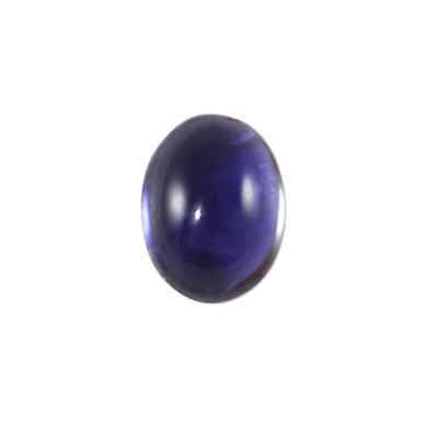 Natural Iolite Oval Cabochon Aaa Loose Gemstones (5x3mm - 10x8mm)