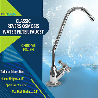 Classic Cold Water Kitchen Drinking Faucet Dispenser Polished Chrome