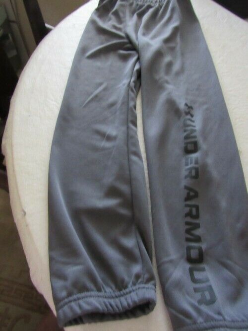 Under Armour Boys Sweatpants Athletic Pants Size 7 Gray Uafdc53e Msrp $30