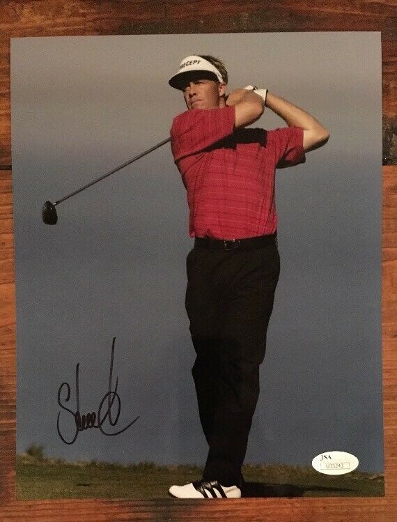 Stuart Appleby Signed Autographed 8x10 Photo Jsa U33243 Pga Golf