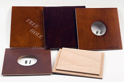1 Lens Board 4x4" Of  Plywood Birch (cherry Finish) For Wisner, Or Calumet 4x5",