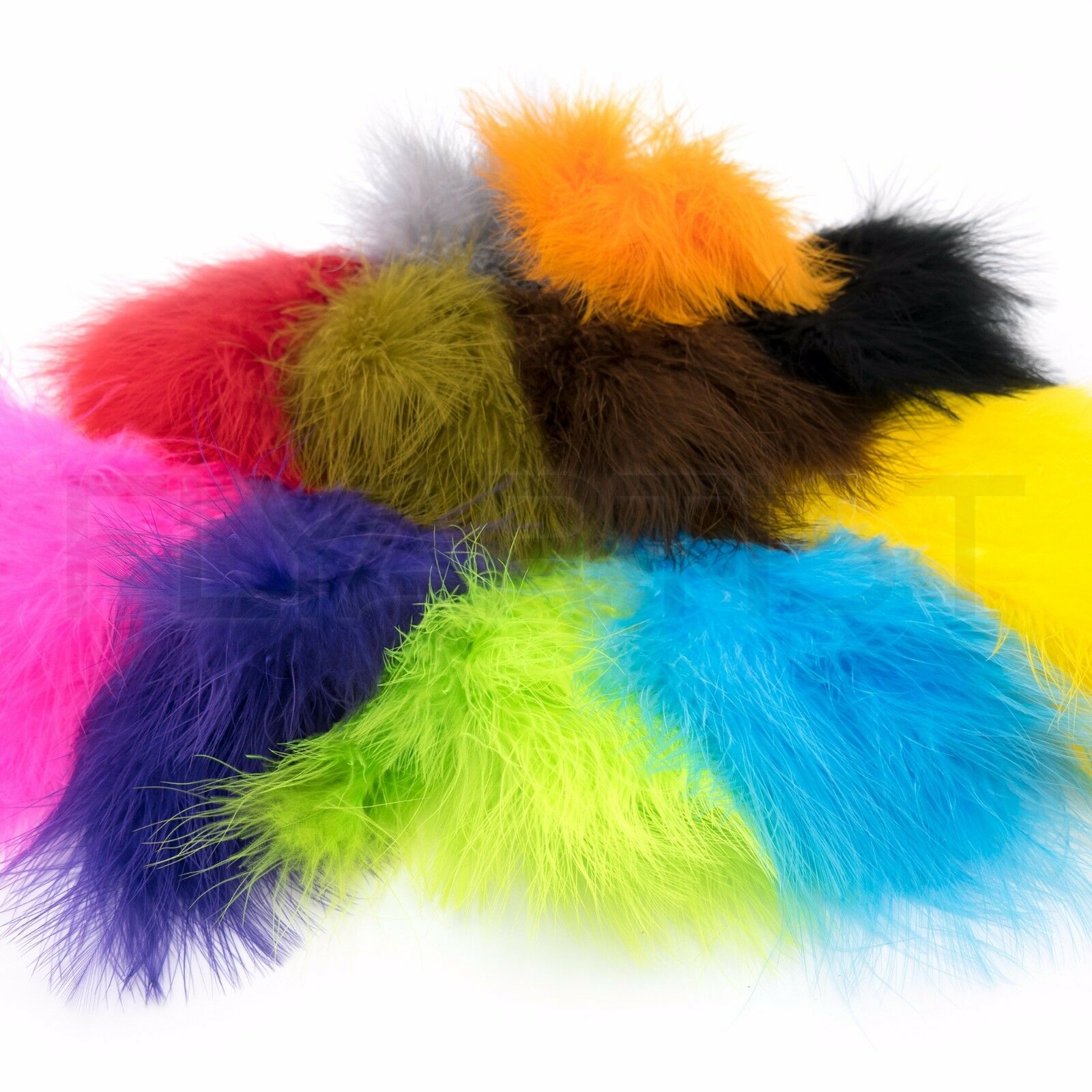 Extra Select Strung Marabou - Long Fly Tying Feathers Saltwater Hareline New!