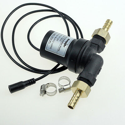 Quiet 12v Dc Solar Hot Circulation Water Pump Brushless Motor 1/2" Couplers 8lpm