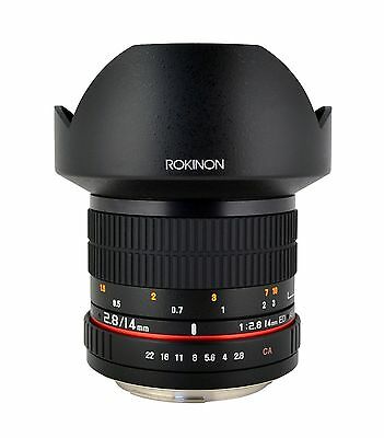 Rokinon 14mm F2.8 Ultra Wide Angle Lens - Newest Version!