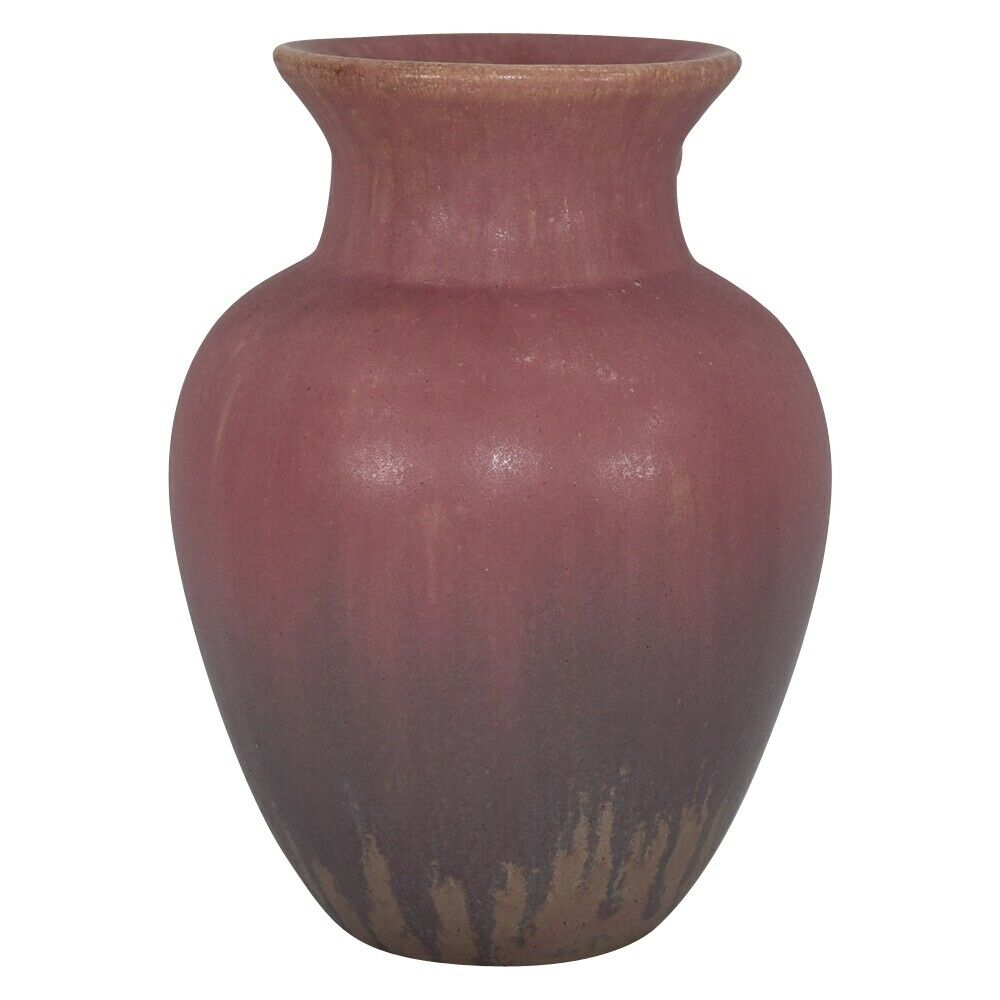 Fulper Pottery 1916-22 Matte Rose Arts And Crafts Vase Shape 537