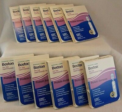 Bausch Lomb Boston Enzymatic Cleaner 48 Single Use Dispensers Expires May 2022