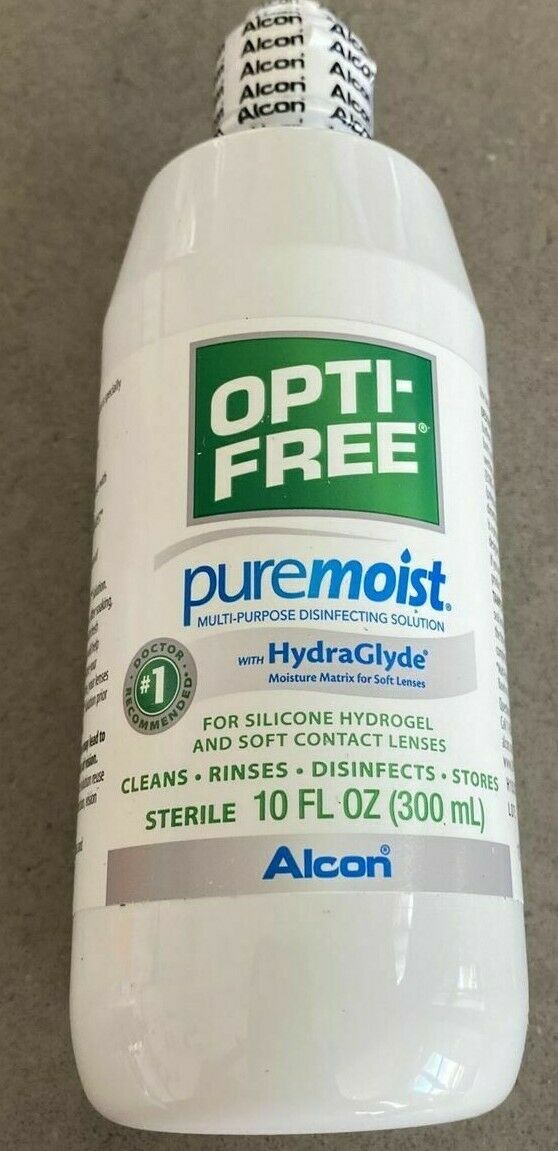 Opti-free Puremoist Multi-purpose Disinfecting Solution 10oz | Exp 12/23 Sealed