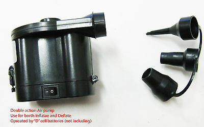 Zaltana Dc Air Pump Opreated By 4 "d" Cell Batteries (battery Sold Separately)