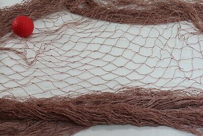 Authentic Commercial Fishing Net, Light Weight For All Use, Fish Net,. 20' X 8'