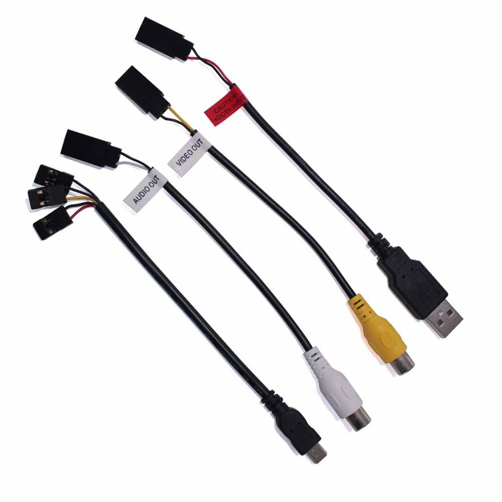 Tv Audio Out Cable For 1080p Hd Mobius Actioncam Sports Camera And #16 V3 Camera