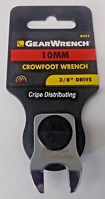 Gearwrench 81614 3/8" Drive Crowfoot Metric Wrench 10mm