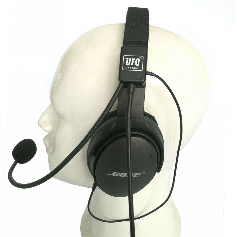 Ufq Av Mike-2 Aviation Headset Microphone Suit For  Bose Qc25,qc35 Good Quality